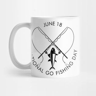 National Go Fishing Day Mug